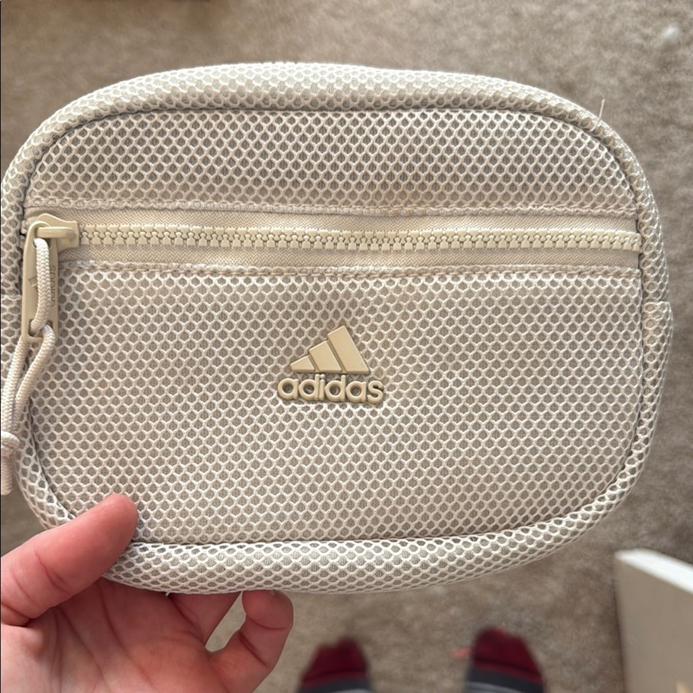 Adidas Cream Crossbody Bag